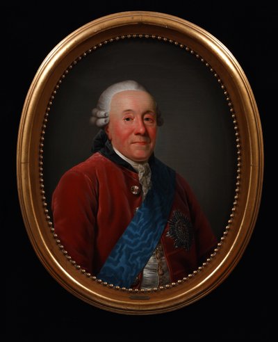 Ritratto del Conte Jørgen Scheel (1718-1786) da Jens Juel